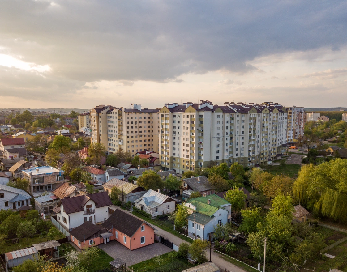 Aerial Real Estate View