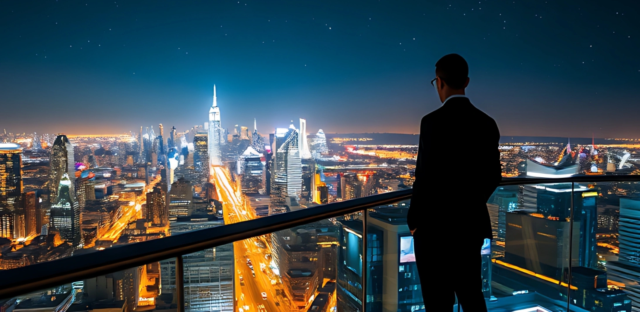 Luxury Real Estate Cityscape